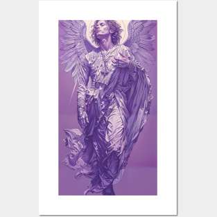 Purpura Celestis: Gabriel's Ascension Posters and Art